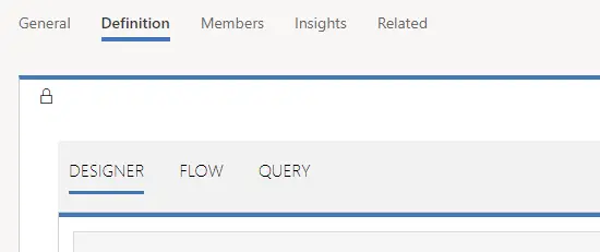 Definition Tabs