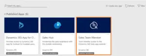 Team Member Designated App Tile