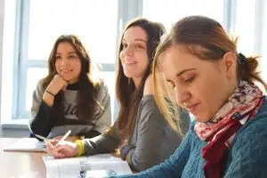 Charity Workers in a meeting